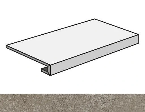 Ступень Atlas Concorde Drift Light Grey Scal.120 Front 620070001188