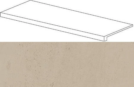 Ступень Atlas Concorde Wise Sand Scalino Frontale Lap 33x120 620070001080