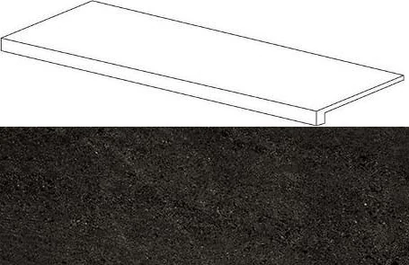 Ступень Atlas Concorde Wise Dark Scalino Frontale Lap 33x120 620070001083