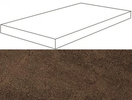Ступень Atlas Concorde Wise Moka Scalino Angolare DX 33x120 620070001102
