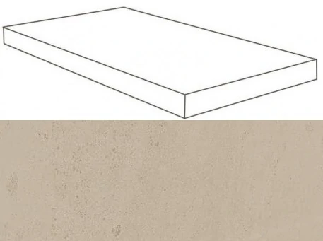 Ступень Atlas Concorde Wise Sand Scalino Angolare SX Lap 33x60 620070001125