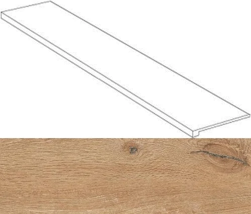 Ступень Atlas Concorde Oak Reserve Tamarind Scalino Frontale 33x120 620070000867