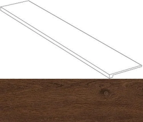 Ступень Atlas Concorde Oak Reserve Dark Brown Scalino Frontale 33x120 620070000868