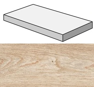 Ступень Atlas Concorde Oak Reserve Cashmere Scalino Angolare Sx 33x120 620070000869