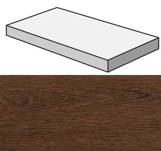 Ступень Atlas Concorde Oak Reserve Dark Brown Scalino Angolare Sx 33x120 620070000872