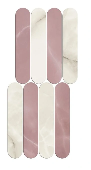 Мозаика Atlas Concorde Symphonyx Crystal - Rose Mosaic Ellipse Lap 620110000163