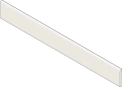 Плинтус Atlas Concorde 610130005290 Symphonyx Alabaster Battiscopa Lap 7,2x80