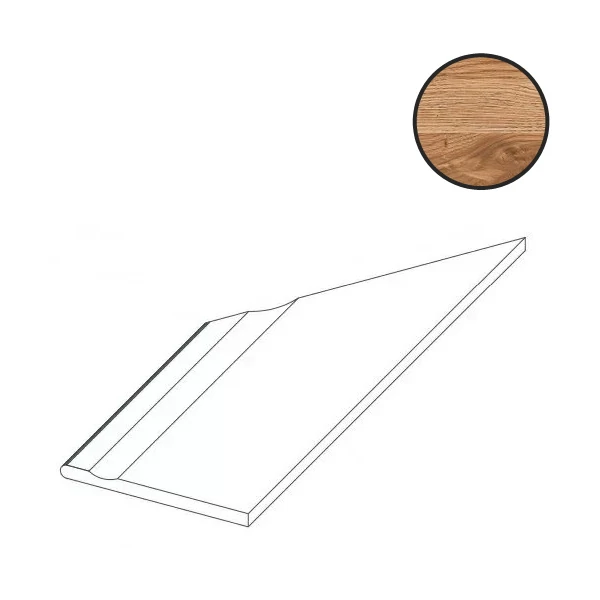 Ступень Atlas Concorde Rive Dolce Riva Bordo Piscina Angolo Sx 30x60 620090000940