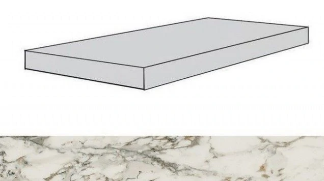 Ступень Atlas Concorde Allure Capraia Scalino Angolare Sx 33x80 620070001772