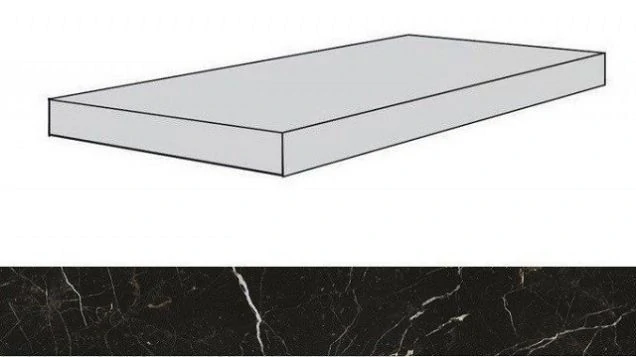 Ступени Atlas Concorde Allure Imperial Black Scalino Angolare Sx 33x80 620070001774