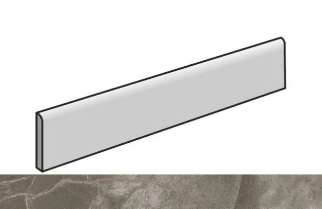 Плинтус Atlas Concorde 610130004649 Allure Grey Beauty Battiscopa/Аллюр Грей Бьюти 7.2x80