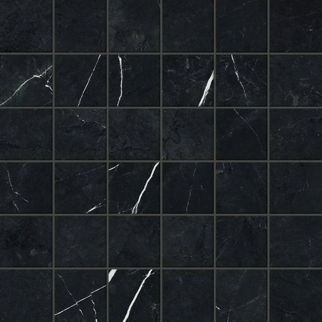 Мозаика Atlas Concorde Forte dei Marmi Elegant Black Mosaic Cer 610110001064