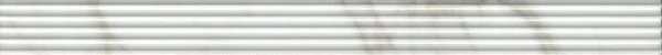 Бордюр Kerama Marazzi LSA014R Прадо белый структура обрезной 40x3.4