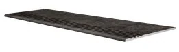 Ступень Kerama Marazzi Королевская дорога Стандарт черный обрезной 29.6x119.5