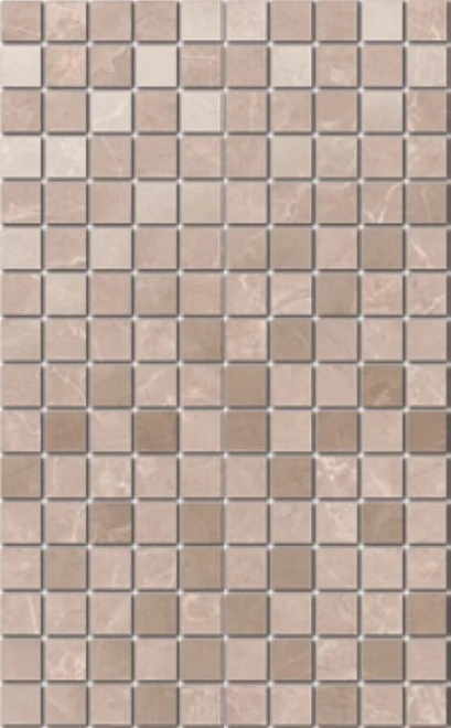Декор Kerama Marazzi MM6360 Гран Пале бежевый мозаичный 25х40