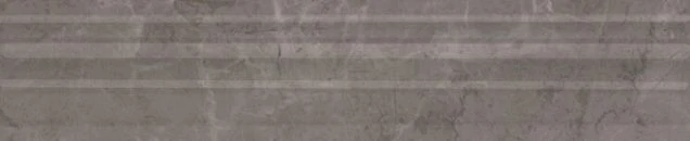 Бордюр Kerama Marazzi BLE008 Багет Гран Пале серый 25х5,5