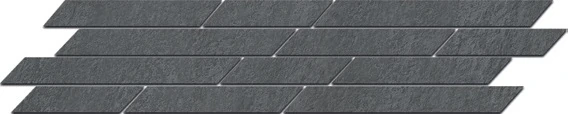 Декор Kerama Marazzi SG144/005 Гренель серый темный мозаичный 46.5x9.8