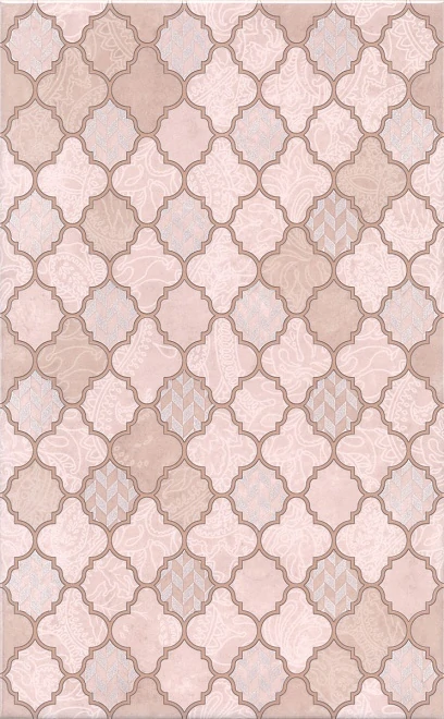 Декор Kerama Marazzi ОР/В22/6333 Фоскари розовый глянцевый 25x40