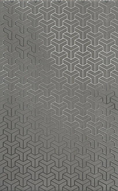 Декор Kerama Marazzi HGD/C371/6399 Ломбардиа серый темный 25x40