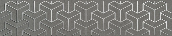 Бордюр Kerama Marazzi AD/C569/6399 Ломбардиа серый темный 25x5.4