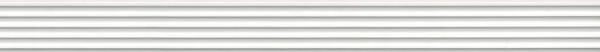 Бордюр Kerama Marazzi LSA015 Спига белый структура 40x3.4