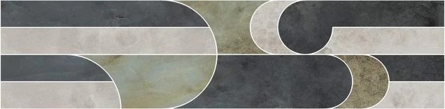 Бордюр Kerama Marazzi ID123T Джардини наборный 60x15x0,9