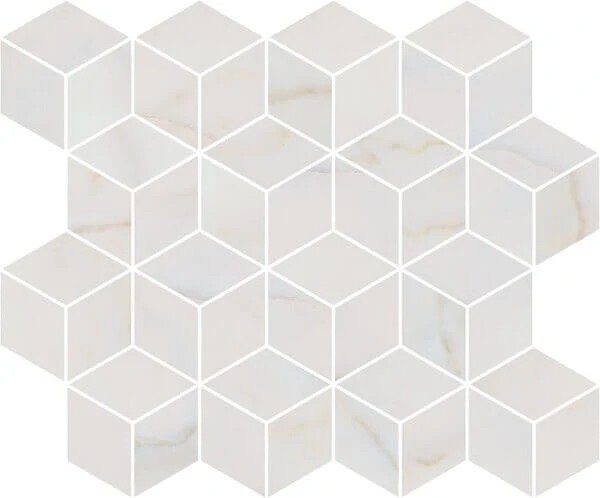 Мозаика Kerama Marazzi Греппи Белый мозаичный T017/14003