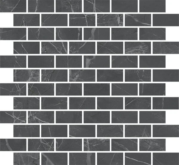 Мозаика Kerama Marazzi Буонарроти Серый темный мозаичный MM13106