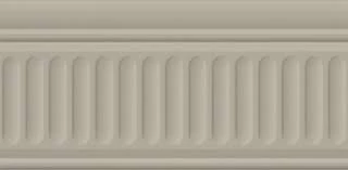 Бордюр Kerama Marazzi 19050/3F Бланше серый структурированный 20x9.9