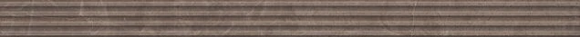 Бордюр Kerama Marazzi LSA005 Орсэ коричневый структура 40x3.4