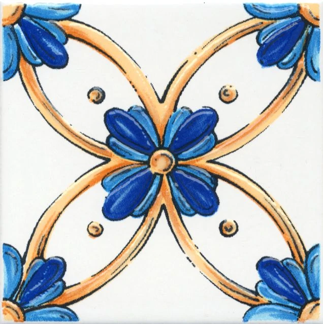 Декор Kerama Marazzi STG/A488/1146H Капри майолика 9,8х9,8