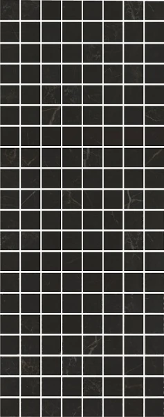 Декор Kerama Marazzi MM7204 Алькала черный мозаичный 50x20