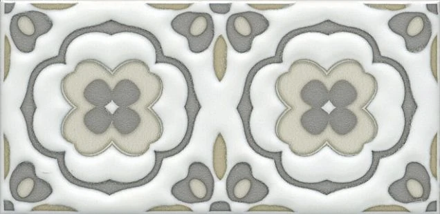 Декор Kerama Marazzi STG/A617/16000 Клемансо орнамент 7.4x15