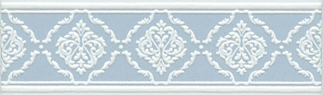 Бордюр Kerama Marazzi STG/B562/6305 Петергоф голубой 25х7,7