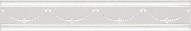 Бордюр Kerama Marazzi STG/A563/6304 Петергоф белый 25х4.2