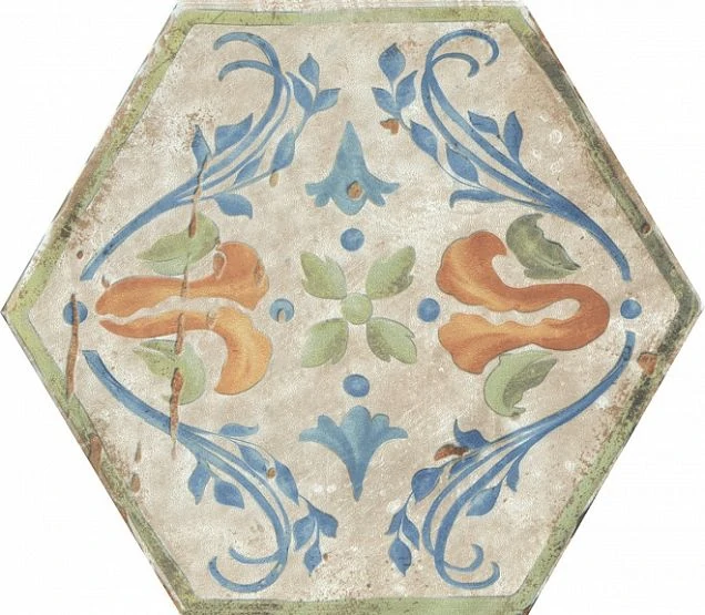 Декор Kerama Marazzi HGD/A160/23000 (HGD/A160/SG2300) Виченца Майолика 20х23,1
