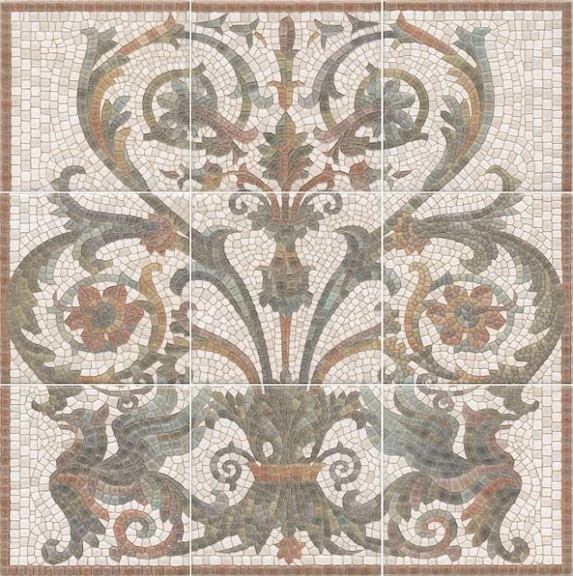 Панно Kerama Marazzi HGD/A99/9x/17000 Виченца 45х45 (комплект 9шт.)