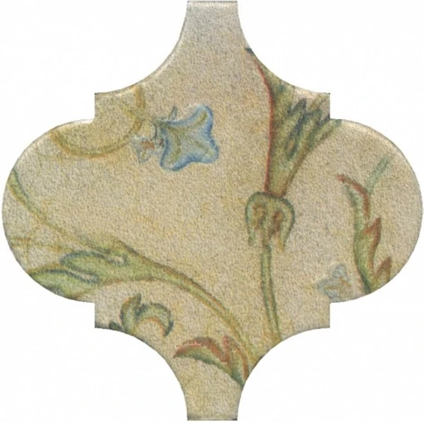 Декор Kerama Marazzi OP/A167/65000 Арабески котто орнамент 6,5x6,5