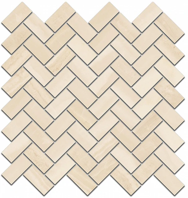Декор Kerama Marazzi 190/004 Контарини бежевый мозаичный 31,5х30