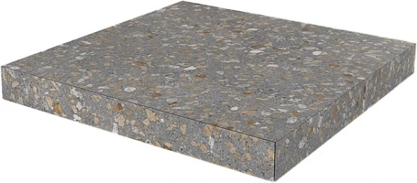 Ступень Kerama Marazzi Терраццо Корич угловая SG632200R/GCA