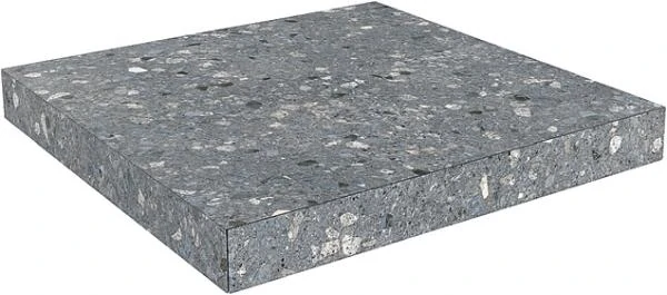Ступени Kerama Marazzi Терраццо Угловая Клееная Серый Темный 33x33 9мм SG632820R/GCA
