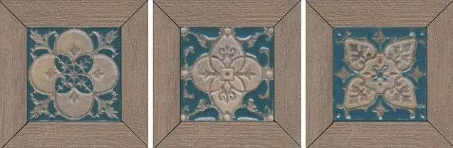 Декор Kerama Marazzi ID62 Меранти пепельный мозаичный 13х13