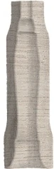 Декор Kerama Marazzi SG7315/AGI Угол внутренний Меранти белый 8х2.4