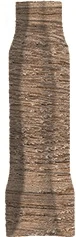Декор Kerama Marazzi SG7316/AGI Угол внутренний Меранти беж 8х2.4