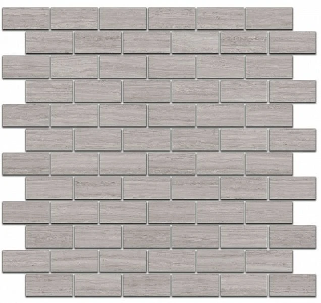 Декор Kerama Marazzi SG191/002 Грасси серый мозаичный 32х30