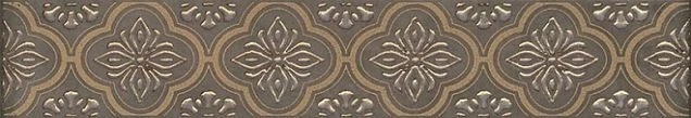 Бордюр Kerama Marazzi AD/B293/5265 Марчиана золото 20х3,6