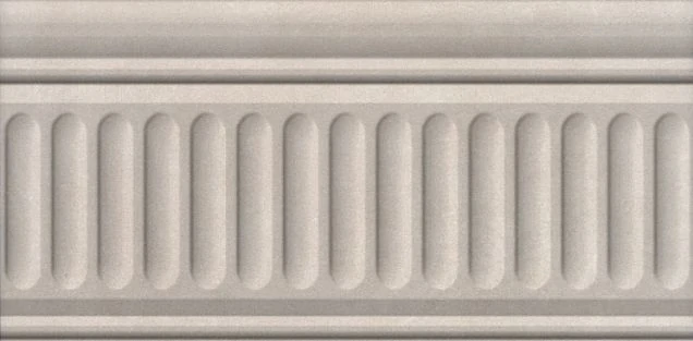 Бордюр Kerama Marazzi 19032/3F Александрия светлый структурированный 20x9,9