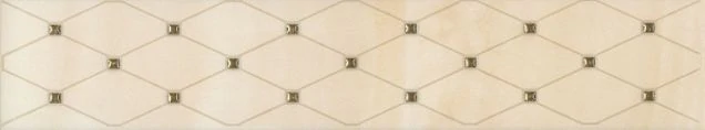 Бордюр Kerama Marazzi AD/B288/8260 Летний сад беж 30х5,7