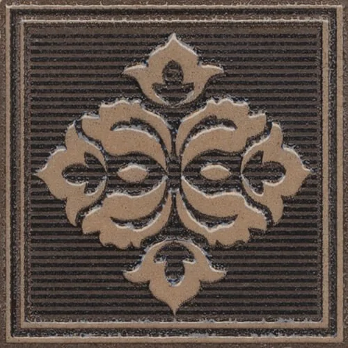 Декор Kerama Marazzi AD/B400/SG929720R Версаль коричневый обрезной 7x7x0,9