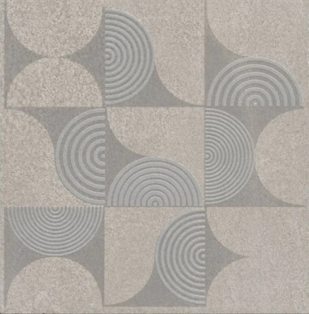 Декор Kerama Marazzi AZ/B007/11232R Авенида серый светлый матовый обрезной 14,5х14,5